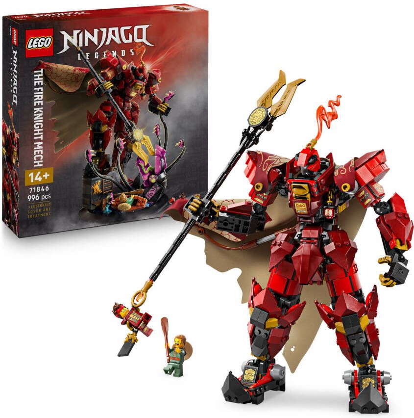 LEGO Ninjago De Vuurriddermecha Bouwset 71846 - Foto 4