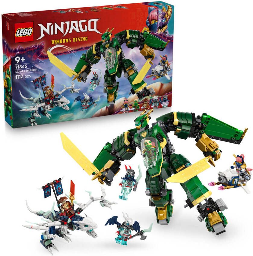 LEGO Ninjago Lloyds Vliegtuigmecha Ninjabouwset 71845 - Foto 4