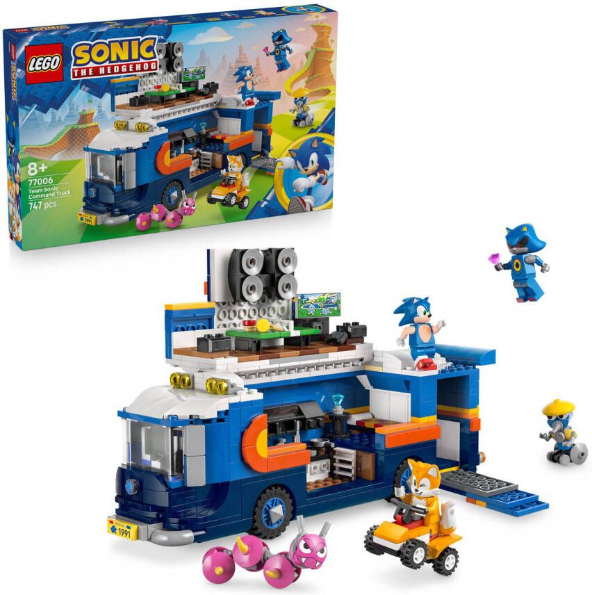 LEGO Sonic the Hedgehog Team Sonic commandotruck 77006 - Foto 5