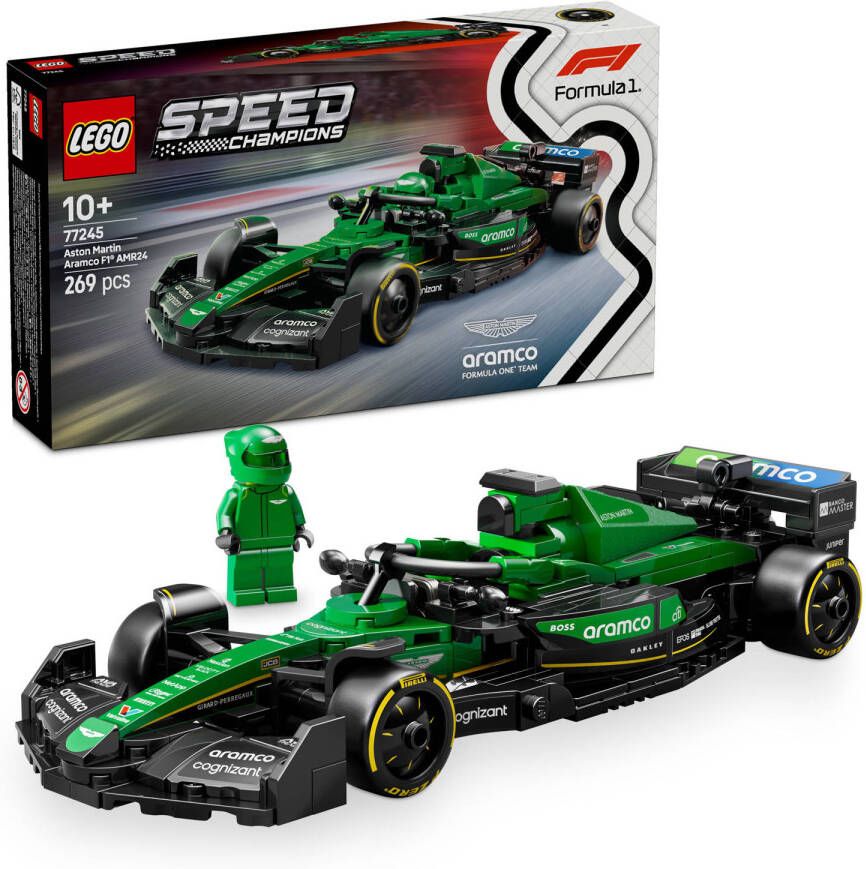 Lego Speed Champions Aston Martin Aramco F1 AMR24 racewagen 77245 - Foto 5