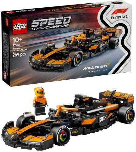 Lego Speed Champions McLaren F1 Team MCL38 racewagen 77251