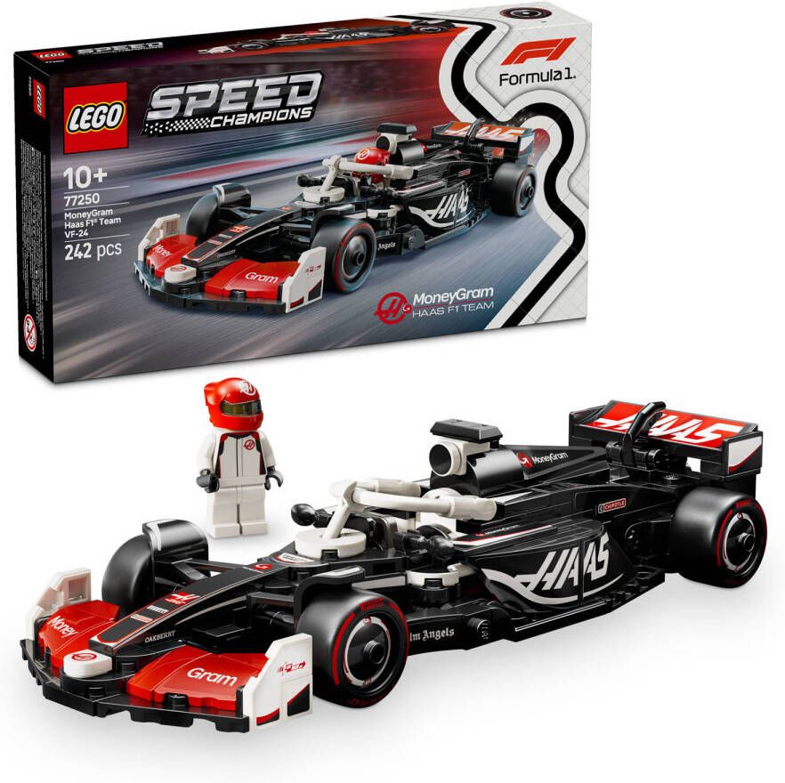 Lego Speed Champions MoneyGram Haas F1 Team VF-24 racewagen 77250 - Foto 5
