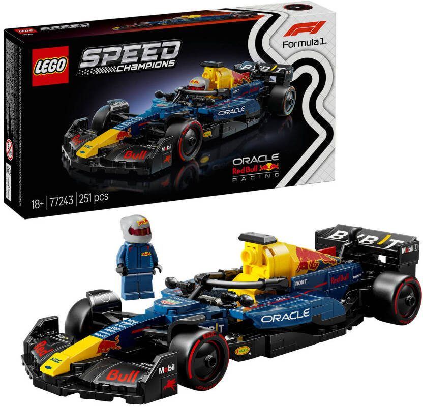 Lego Speed Champions Oracle Red Bull Racing RB20 F1 racewagen 77243