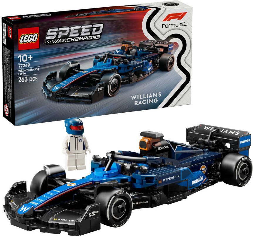 Lego Speed Champions Williams Racing FW46 F1 racewagen 77249 - Foto 5