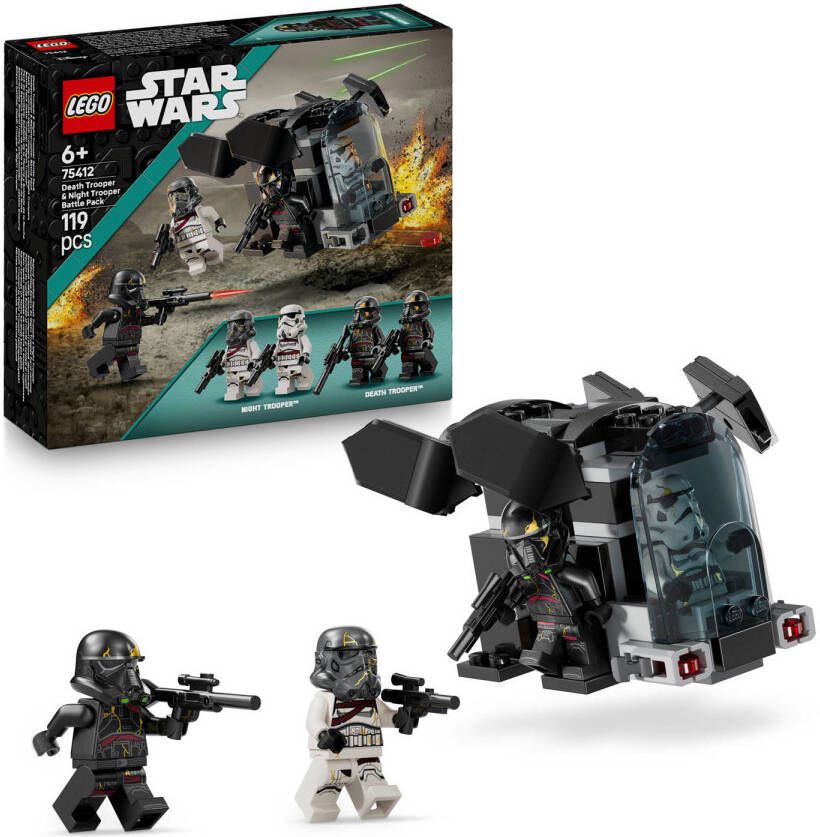 LEGO Star Wars Death Trooper en Night Trooper Battle Pack 75412