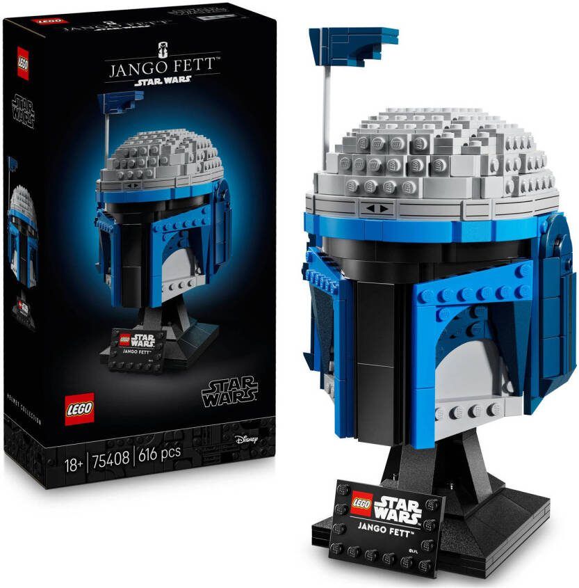 LEGO Star Wars Jango Fett Helm Bouwpakket voor Volwassenen 75408