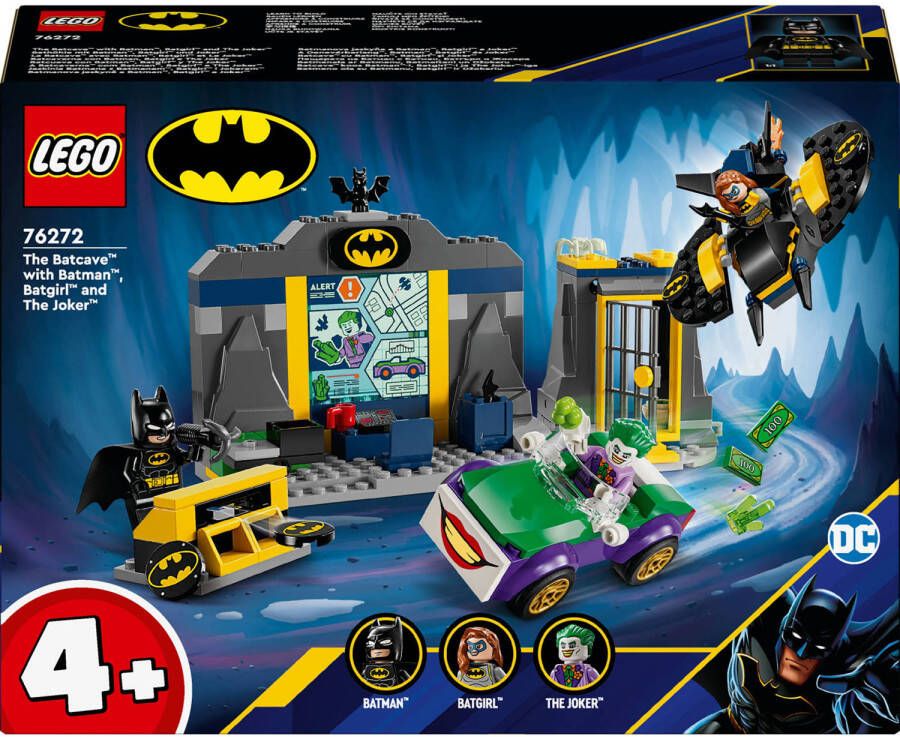 LEGO Super Heroes De Batcave met Batman Batgirl en The Joker 76272