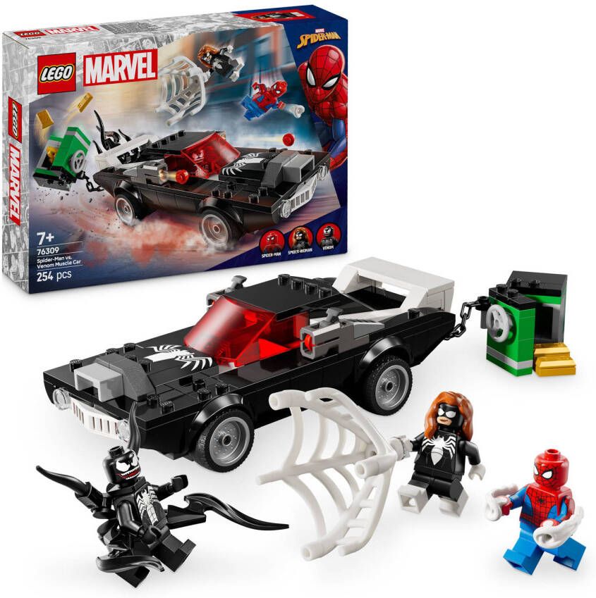 LEGO Super Heroes Marvel Spider-Man vs. Venoms klassieke auto 76309