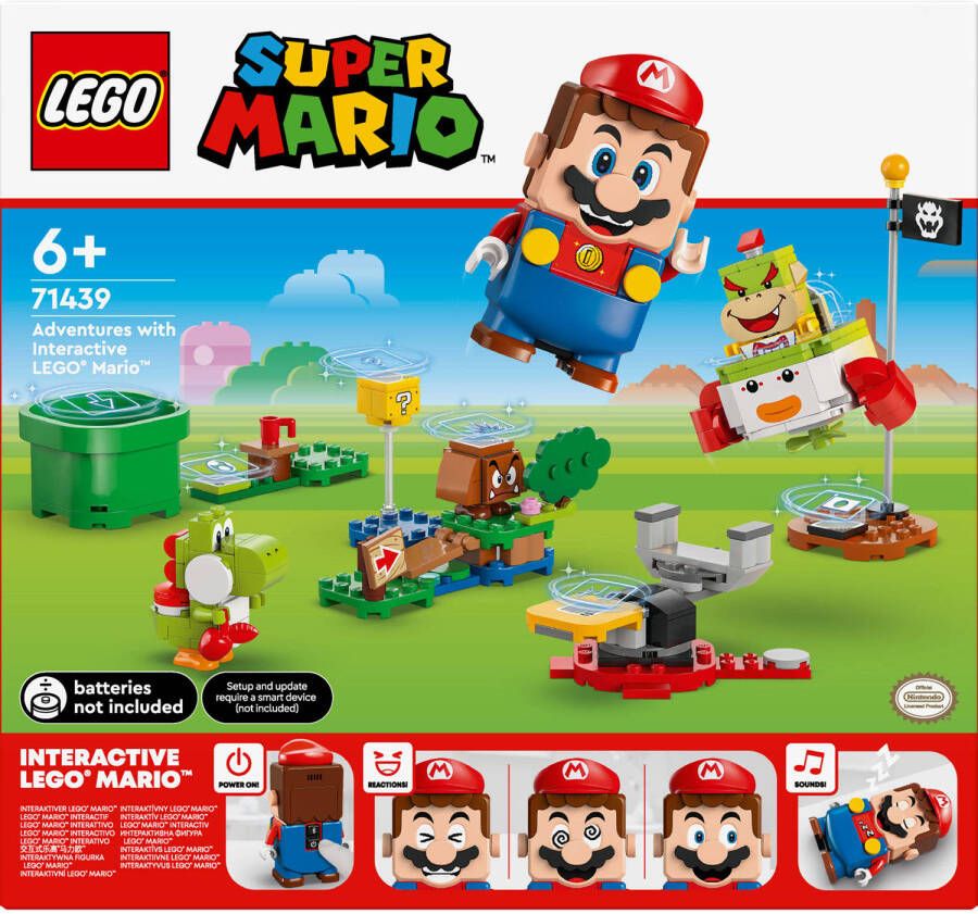 LEGO Super Mario Avonturen met interactieve Mario™ 71439 Super Mario