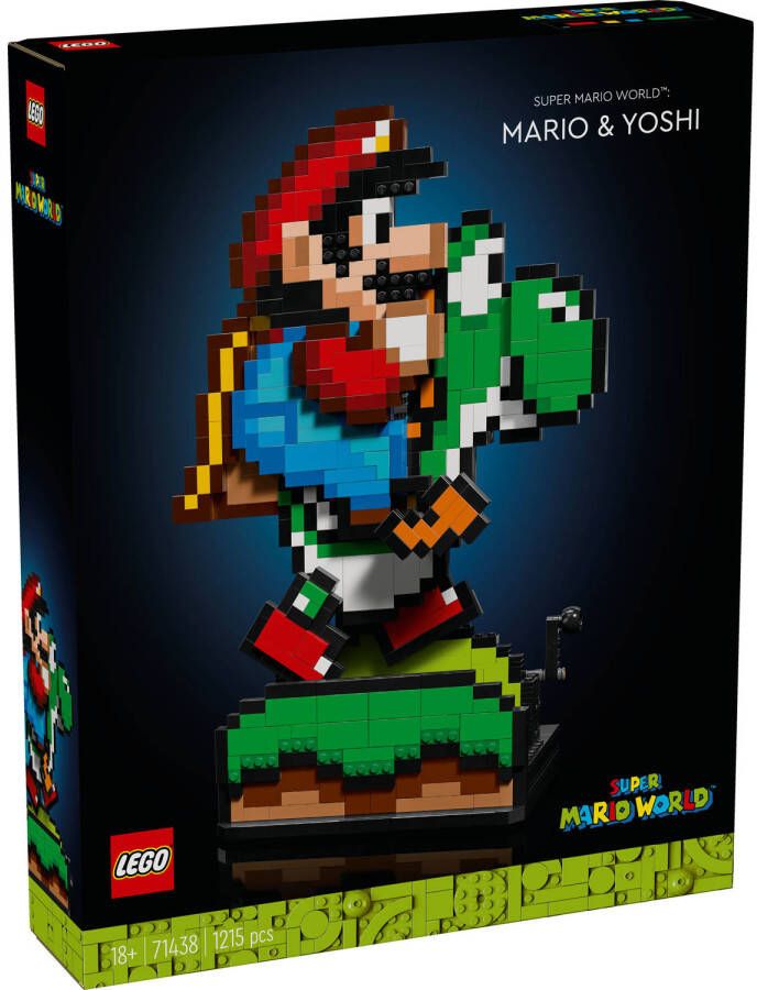 LEGO Super Mario™ Super Mario World™: Mario en Yoshi 71438