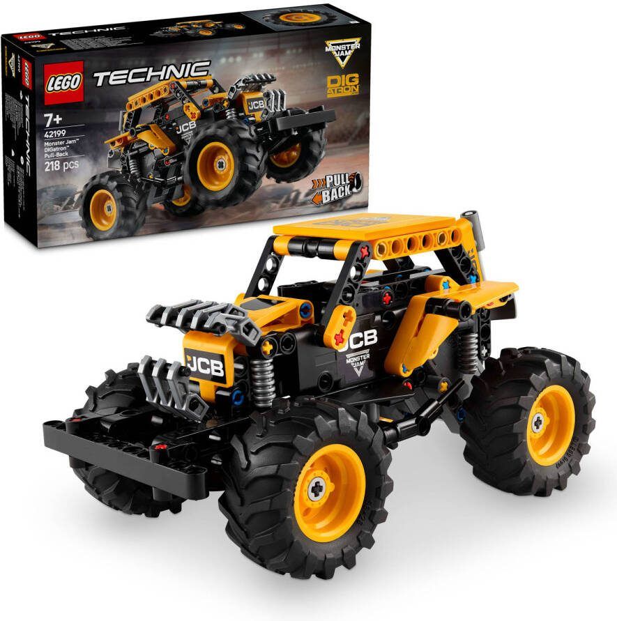 LEGO Technic Monster Jam™ DIGatron™ pull-back speelgoedtruck 42199 - Foto 3