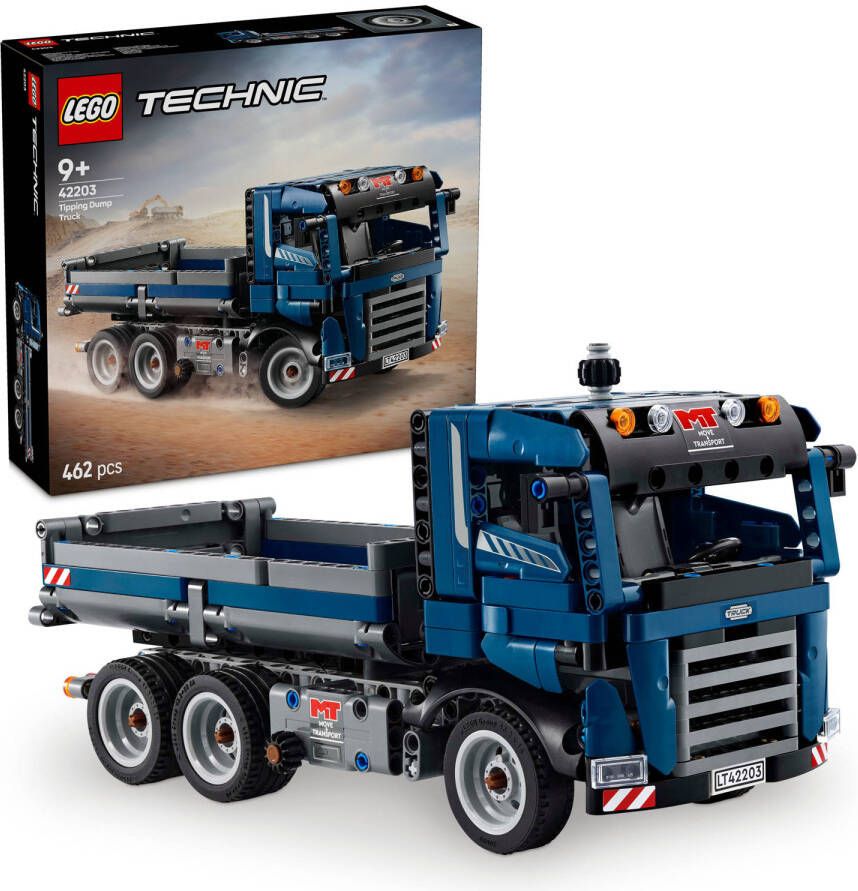 LEGO Technic Vrachtwagen met kiepfunctie speelgoed 42203 - Foto 5