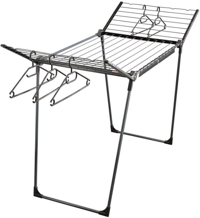 Leifheit droogrek Pegasus 200 zwart (20M drooglengte)