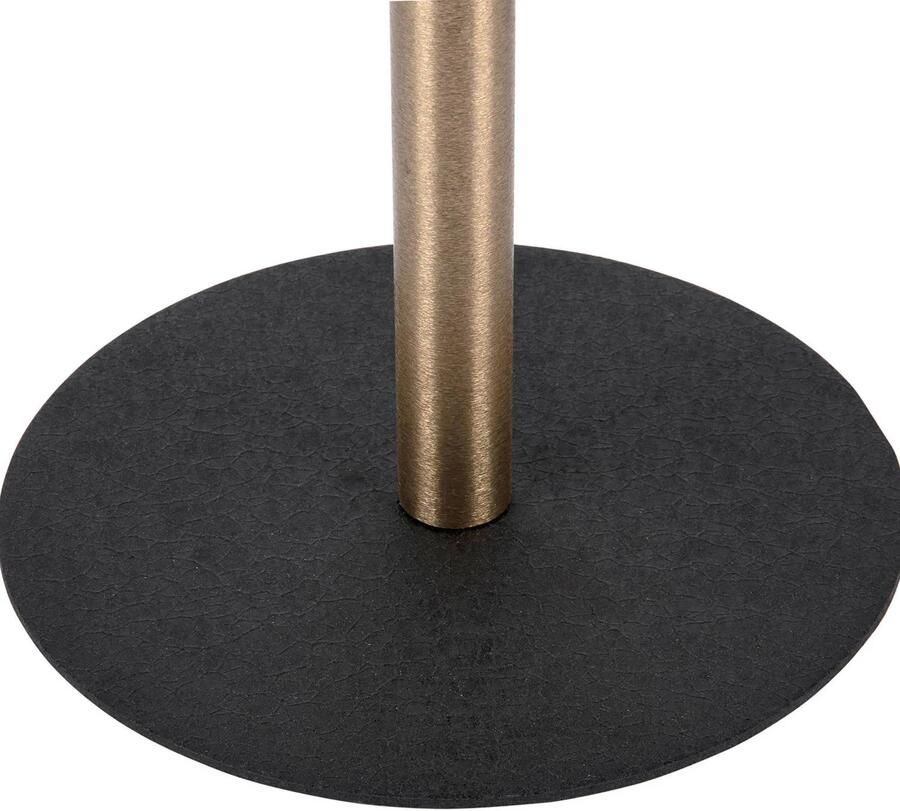 Leitmotiv Bijzettafel Dex Zwart 40x40x40.5cm Modern