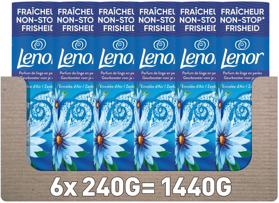 Lenor Geurbooster Zeebries 6 x 240 gram