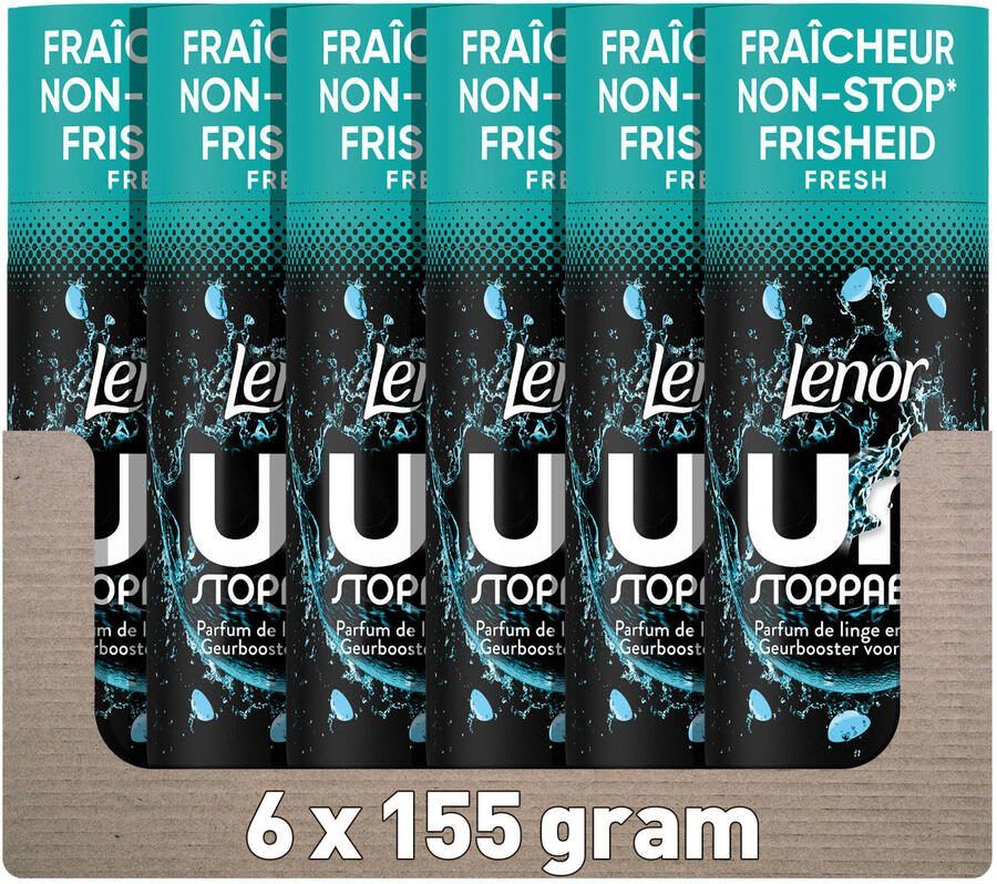 Lenor Unstoppables Fresh Scent Booster 6 x 155g
