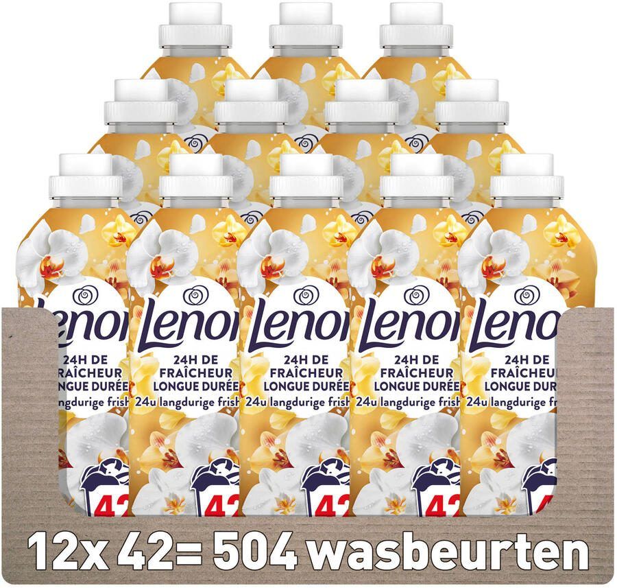Lenor wasverzachter Amber & Orchidee 42 wasbeurten 504 wasbeurten