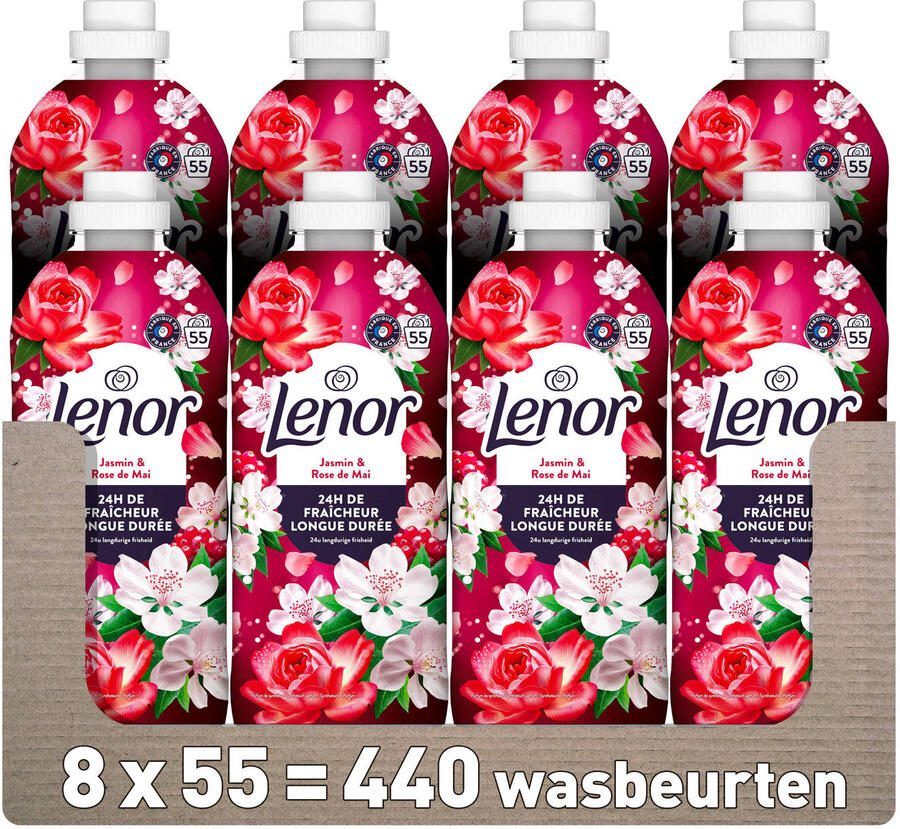 Lenor wasverzachter Jasmijn & Rose de Mai 55 wasbeurten 440 wasbeurten
