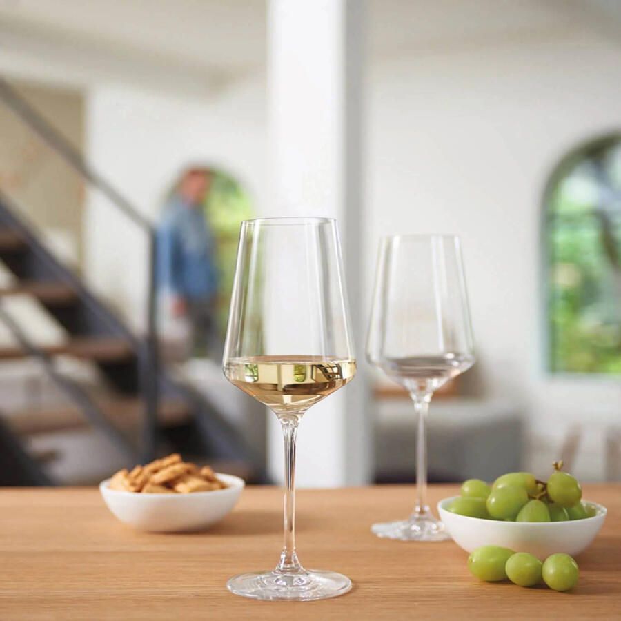 Leonardo Witte Wijnglazen Riesling Wijnglazen Puccini 400 ml 6 stuks - Foto 8