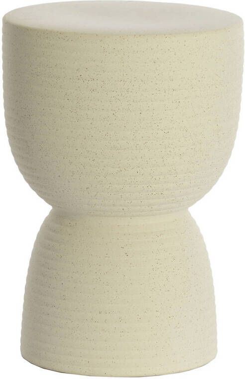 Light & Living Light&living Kruk Ø28 5x42 cm FINCA keramiek mat crème