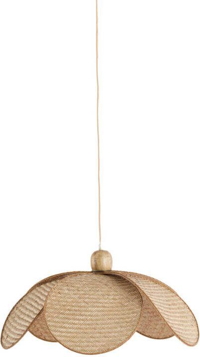 Light & Living Hanglamp Lavrio Webbing 48cm Bruin