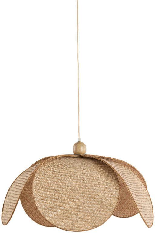 Light & Living Hanglamp Lavrio Webbing 60cm Bruin