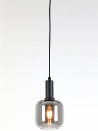 Light & Living Hanglamp Lekar Zwart Glas Black Smoked 37x21x21cm (hxbxd) - Foto 5