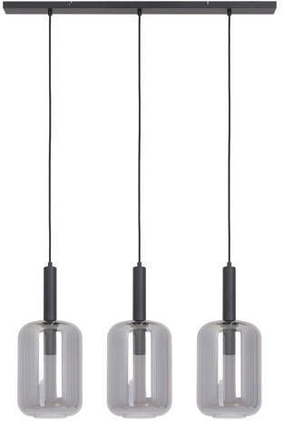 Light & Living Hanglamp Lekar Smoke Glas 110x22x32cm 5L Modern Hanglampen Eetkamer Slaapkamer Woonkamer - Foto 5