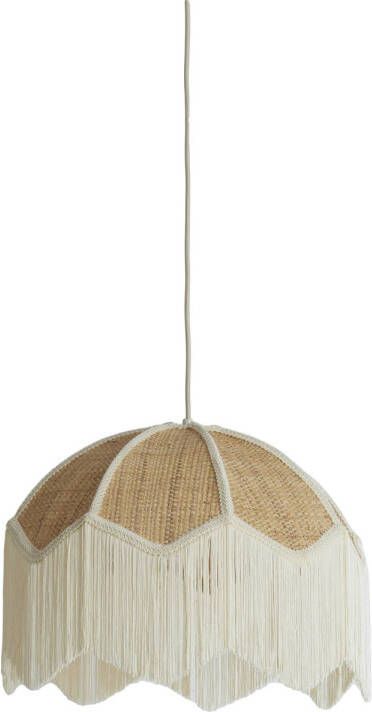 Light & Living Hanglamp Malacia Raffia 40cm Crème