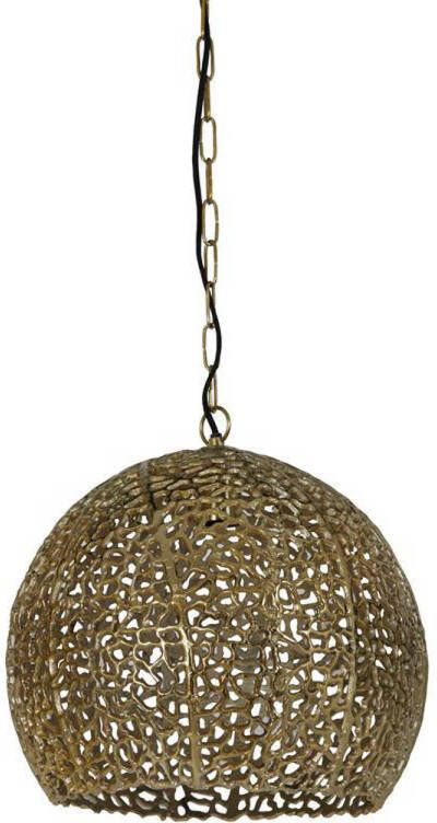 Light & Living Hanglamp Sinula Goud Ø39cm Modern Hanglampen Eetkamer Slaapkamer Woonkamer