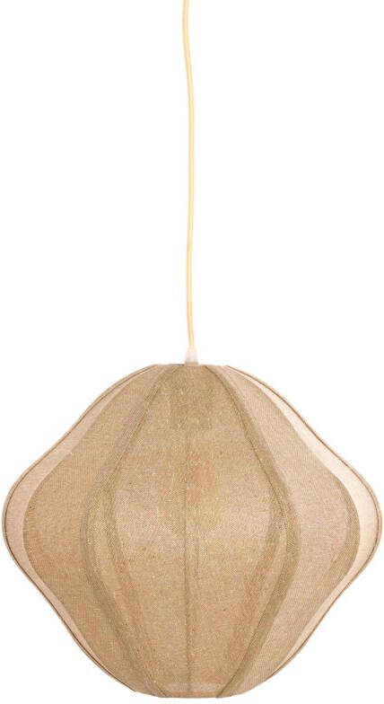 Light & Living Hanglamp Sukau Jute 38cm Bruin