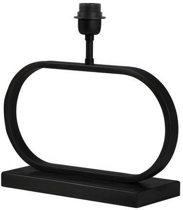 Light & Living Tafellamp Jamiro 37cm Mat Zwart (excl. kap)