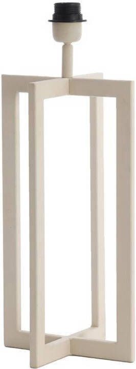 Light & Living Light&living Lampvoet 21x21x46 cm MACE crème