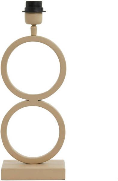 Light & Living Tafellamp Stelios 36cm Mat Beige