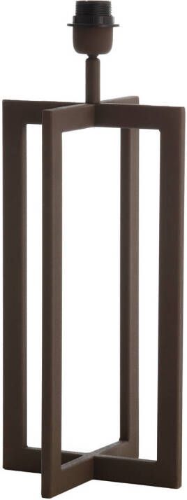 Light & Living Light&living Lampvoet 21x21x46 cm MACE bruin - Foto 3