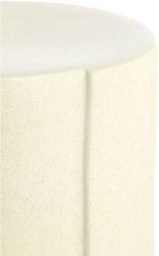 Light & Living Ronde Bijzettafel Chulilla Keramiek Ø33cm Crème