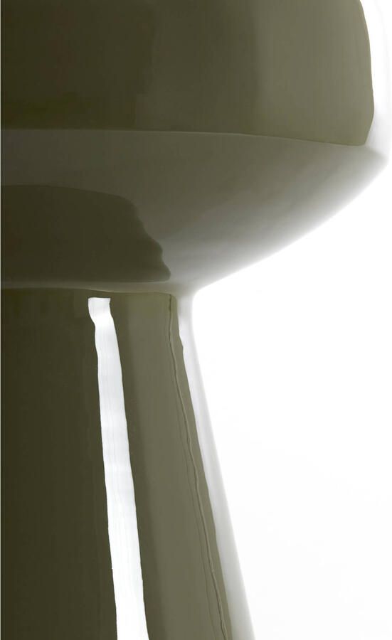 Light & Living Bijzettafel Dakwa 38cm Olijfgroen Rond