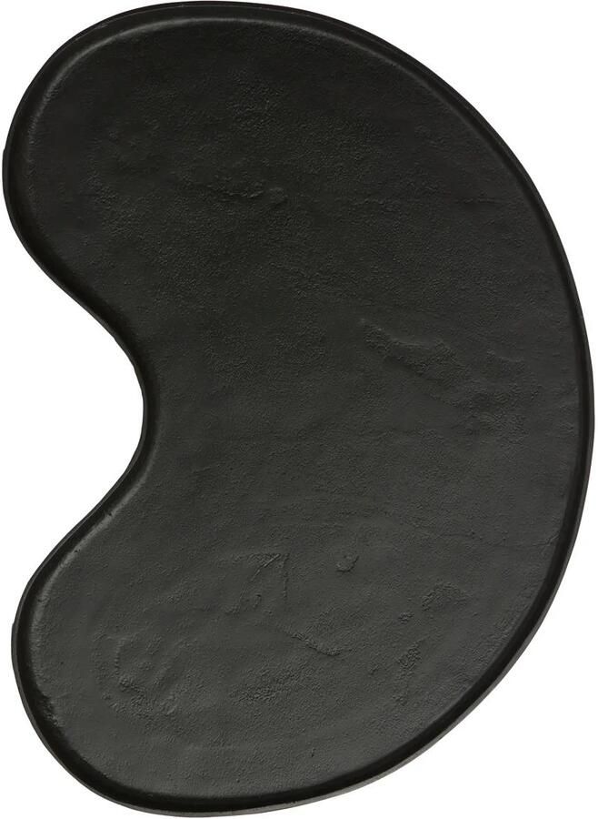 Light & Living Bijzettafel Lienz 67 x 49cm Mat Zwart Organisch
