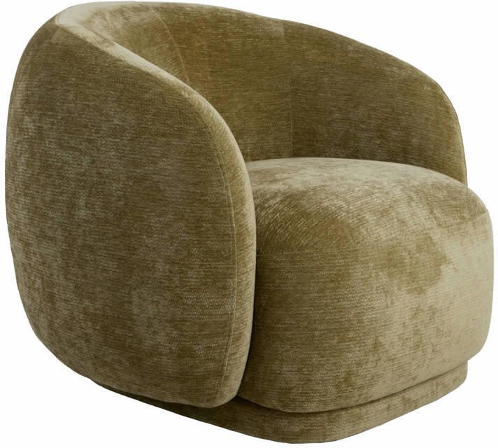 Light & Living Fauteuil Ovito Velvet Groen