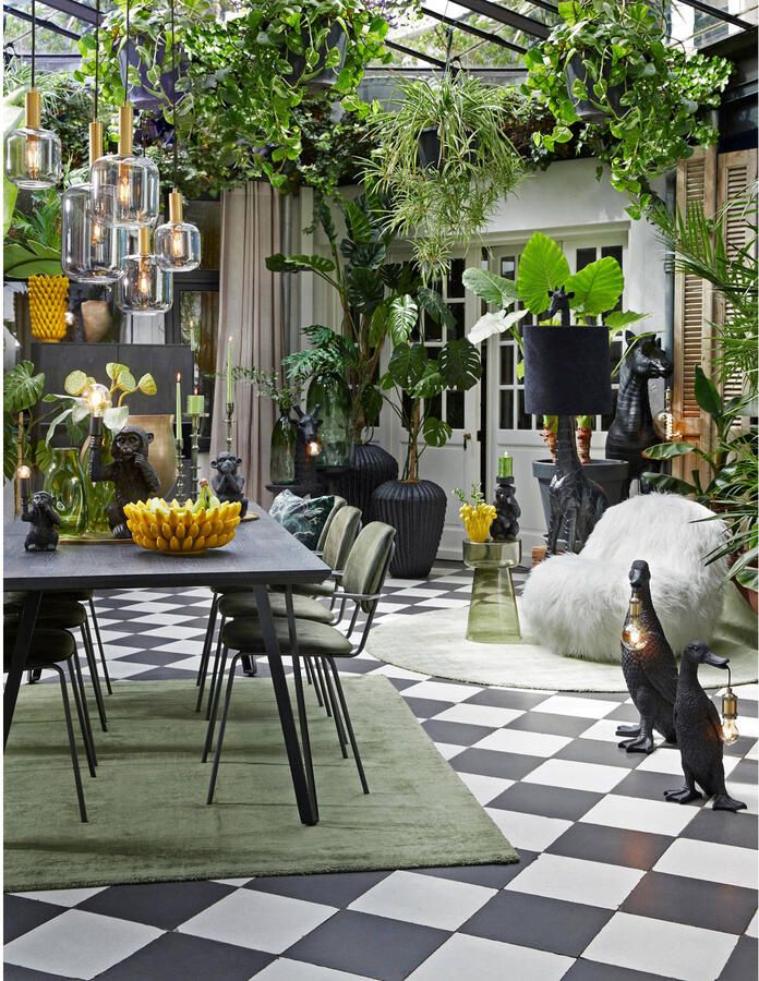 Light & Living Hanglamp Lekar Antiek Brons 5L 110x22x32cm Modern Hanglampen Eetkamer Slaapkamer Woonkamer - Foto 4