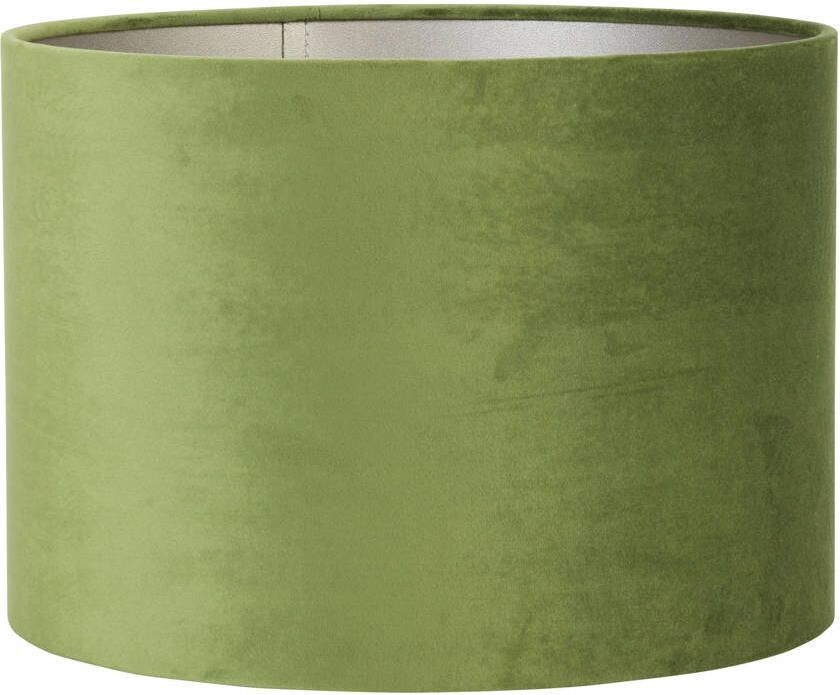 Light & Living Lampenkap Velours Ø20x15cm Groen
