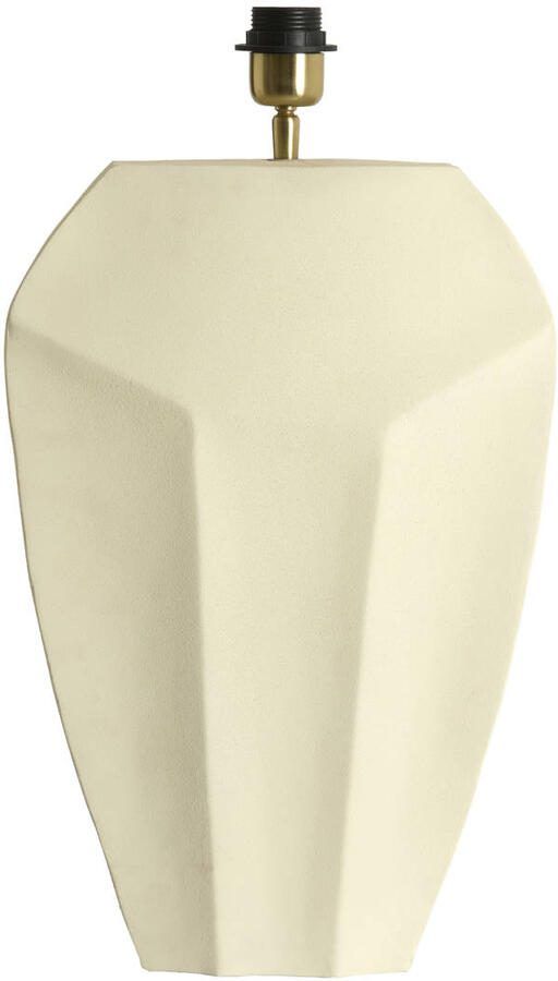 Light & Living Lampvoet Cordoba 48cm Mat Crème (excl. kap)