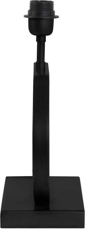 Light & Living Tafellamp Jamiro 37cm Mat Zwart (excl. kap) - Foto 2