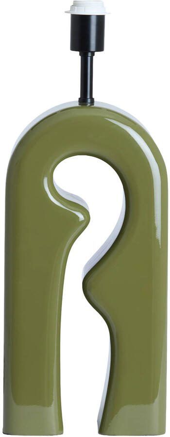 Light & Living Lampvoet Mistra 53cm Olijfgroen (excl. kap)