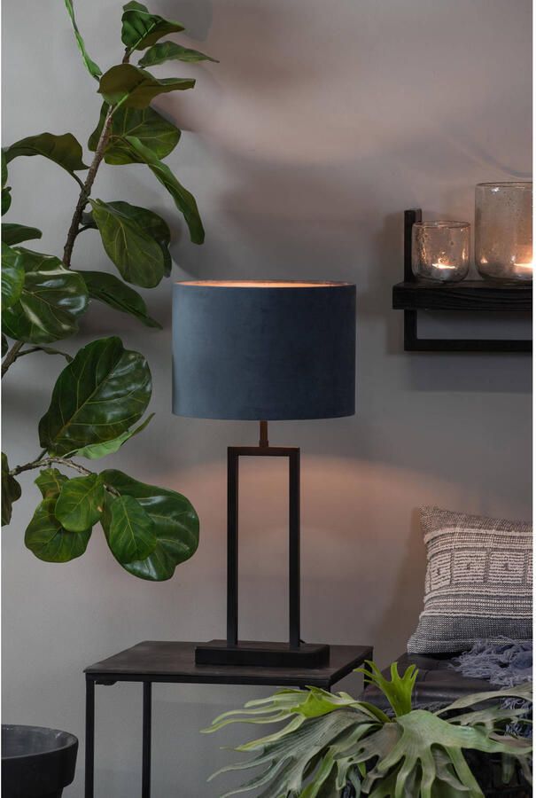 Light & Living Shiva lampvoet | rechthoekig | 47 cm hoog | mat zwart - Foto 2