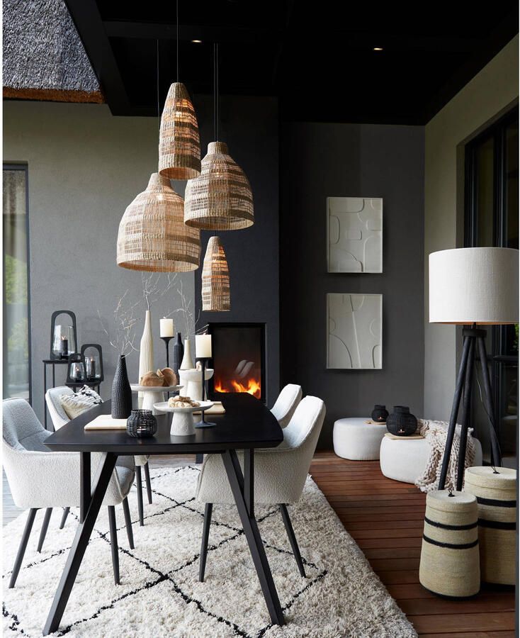 Light & Living Ornament Colino Bruin 80x8x60cm