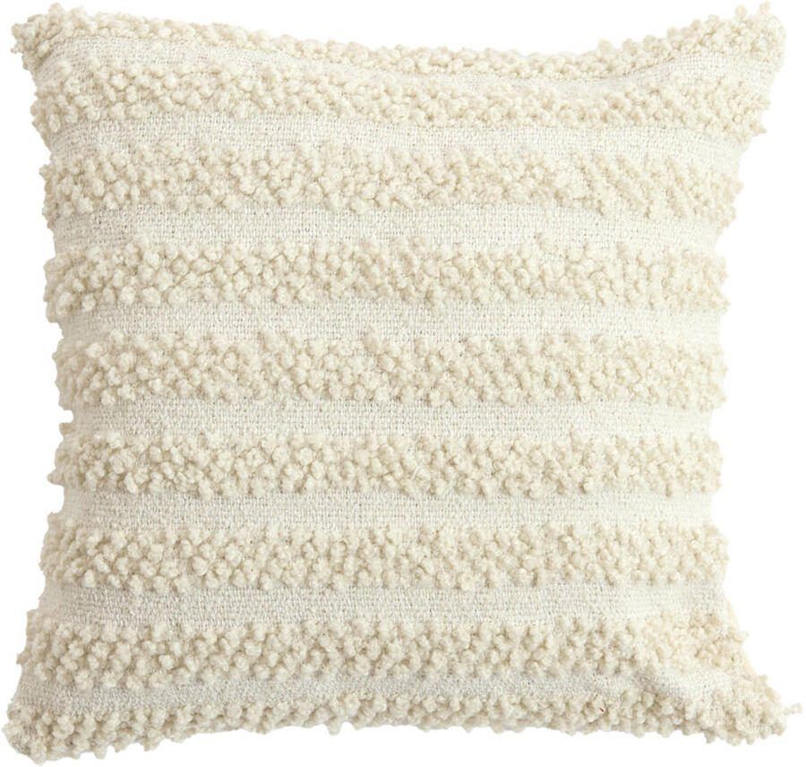 Light & Living sierkussen Maglie crÃ¨me (45x45 cm)