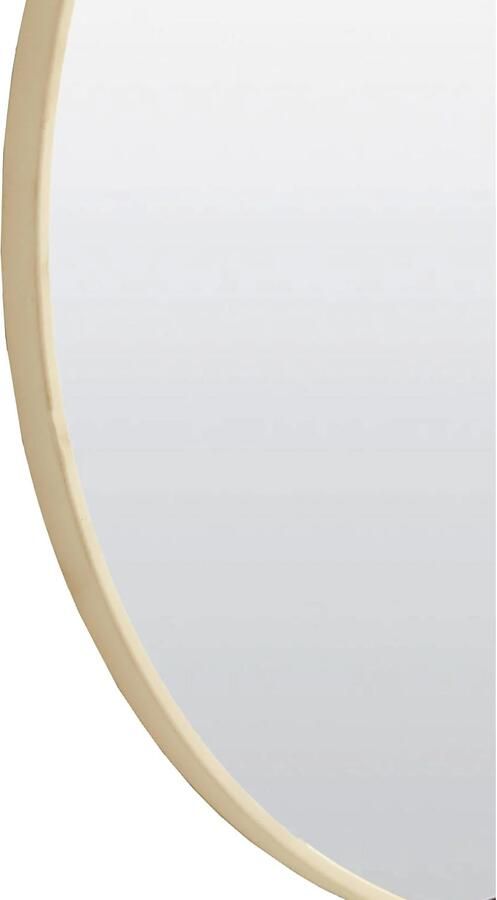 Light & Living Light&living Spiegel Ø70x1 5 cm ESPEJO glas helder+crème