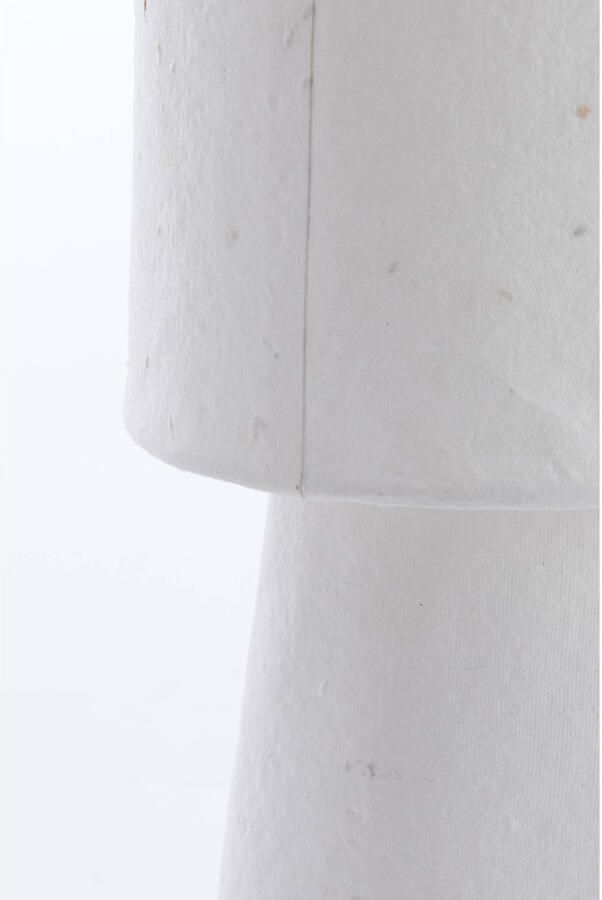 Light & Living Light and Living tafellamp wit papier 1881473