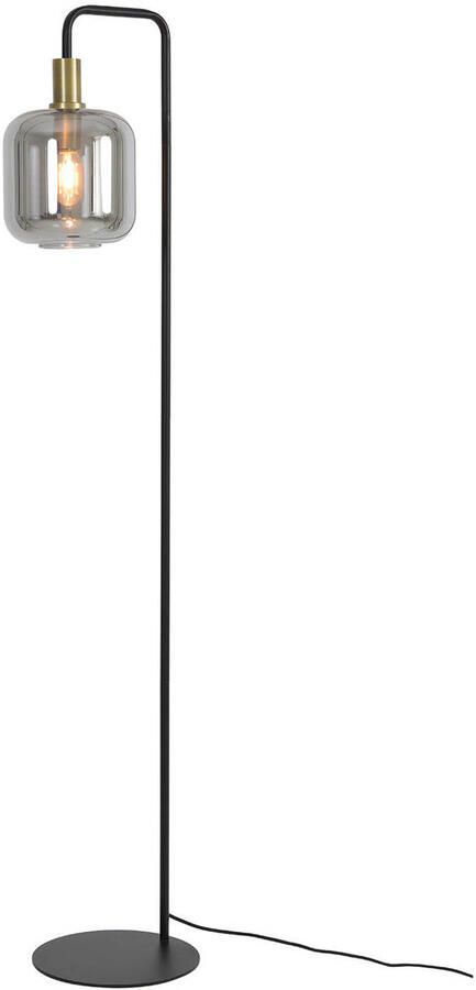 Light & Living Vloerlamp Lekar Antiek Brons Smoke Glas Ø28x155 cm - Foto 5